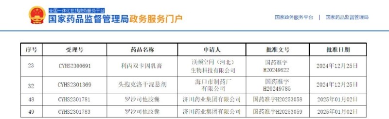 開年喜報(bào)，服務(wù)項(xiàng)目再增獲批