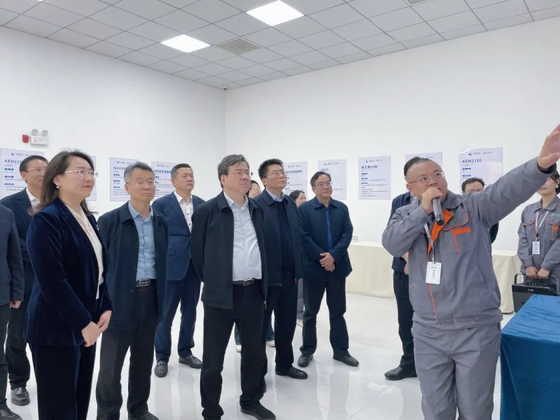 省政協(xié)副主席、省工商聯(lián)主席張健調(diào)研派格蘭藥業(yè)